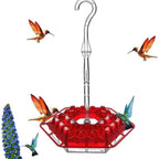 Mangiatore per Colibrì Antiformiche da Appendere in Metallo per Esterni - Accessorio Giardino Decorativo-VISOTKI