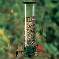 Mangiatore per Uccelli in Metallo a Prova di Scoiattolo, Design Elegante per Giardino, Alimentazione Uccelli All'aperto-VISOTKI