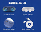 Micro CPAP per Apnea Notturna - Macchina Compatta per Viaggi e Anti Ronzio - Dispositivo Portatile per Sonno Tranquillo-VISOTKI