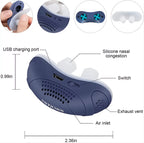 Micro CPAP per Apnea Notturna – Macchina Compatta per Viaggio e Anti Russamento – Alternativa Leggera e Portatile-VISOTKI