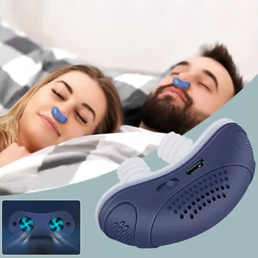Micro Macchina CPAP per Apnea Notturna – Compatta e Portatile per Viaggi – Soluzione Anti Russamento-VISOTKI