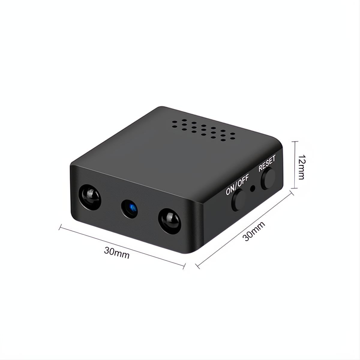 Micro Telecamera HD con Audio - Compatta e Leggera per Video Sorveglianza e Riprese Domestiche-VISOTKI