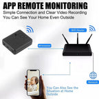 Micro Telecamera HD con WiFi e Audio - Video Sicurezza Compatta per Interni ed Esterni-VISOTKI