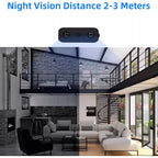 Micro Telecamera HD con WiFi e Audio - Videocamera Compatta per Sicurezza e Monitoraggio-VISOTKI