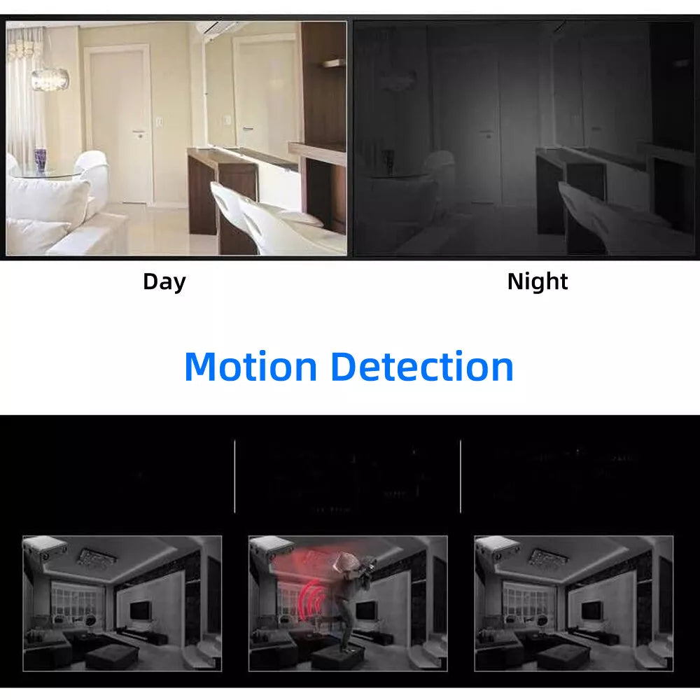Micro Telecamera HD con WiFi e Audio - Videocamera Compatta per Sicurezza e Monitoraggio-VISOTKI