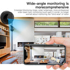 Mini Telecamera WiFi 1080P HD con Visione Notturna per Sicurezza Domestica e Monitoraggio Bambini-VISOTKI