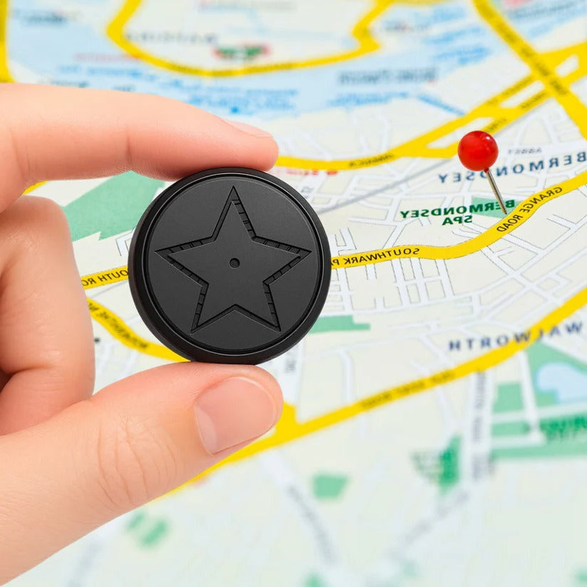 Mini Tracker GPS Magnetico con Batteria Lunga Durata per Monitoraggio Veicoli e Oggetti - Compatto e Leggero-VISOTKI