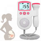 Monitor Doppler per Frequenza Cardiaca Fetale - Rilevatore Sonoro per Gravidanza Domestica, Facile da Usare e Portatile-VISOTKI