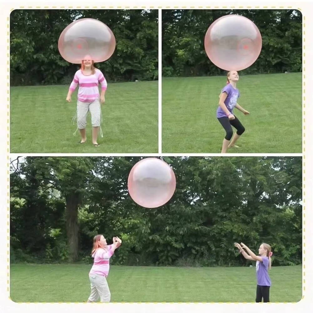 Palla di Gelatina Gigante - Set da 3 Pezzi - Gioco Esterno - Palla Morbida per Divertimento e Attività Ricreative-VISOTKI