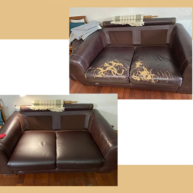Pannello Riparazione Auto-Adesivo per Divano in Pelle - 19,7 x 53,9 pollici - Ripristino e Rinnovo Arredamento-VISOTKI