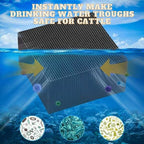 Purificatore d'Acqua Bio Cube per Acquari, Allevamenti e Mangiatoie per Cavalli - Sistema di Filtrazione Efficiente e Sostenibile-VISOTKI