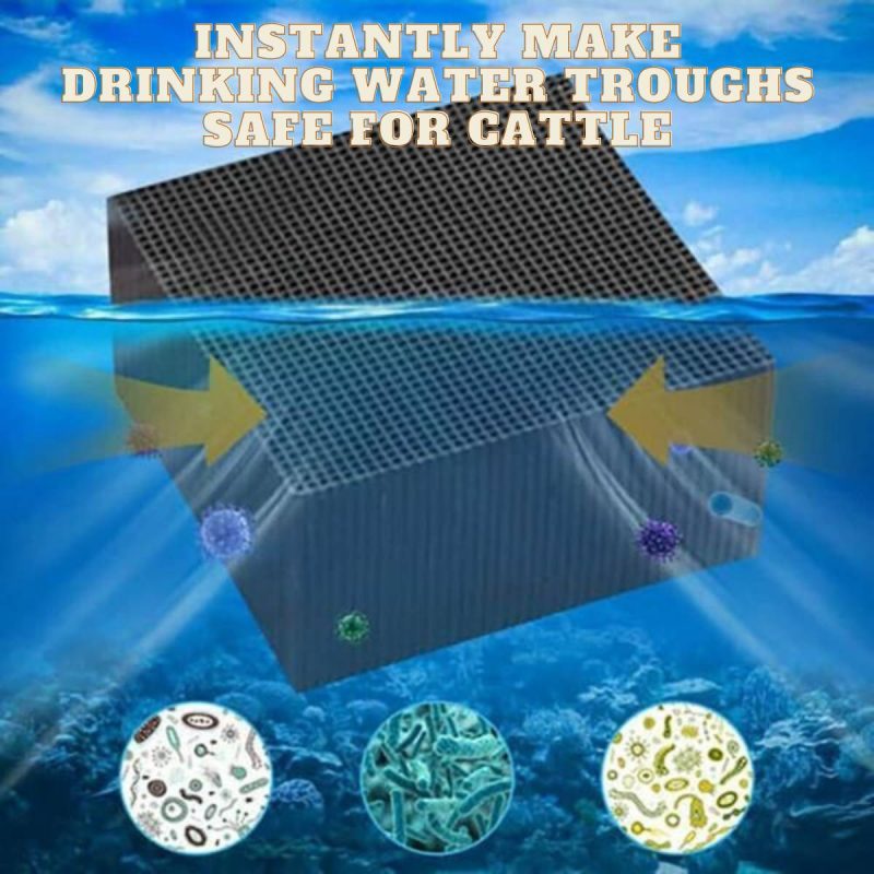 Purificatore d'Acqua Bio Cube per Allevamenti e Acquari - Sistema di Filtrazione per Cavalli e Animali Domestici-VISOTKI