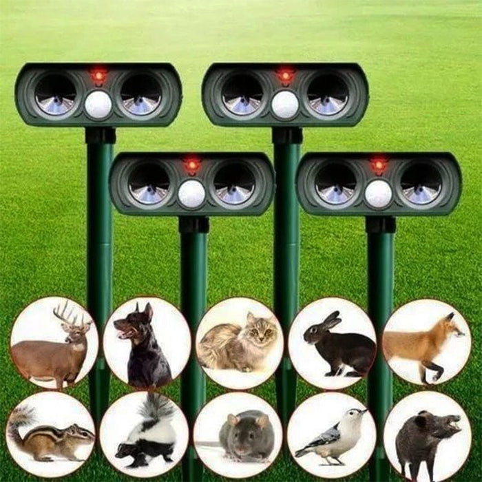 Repellente Solare per Animali a Infrarossi - Dispositivo Efficace per Giardino e Esterni - 1 Repeller-VISOTKI