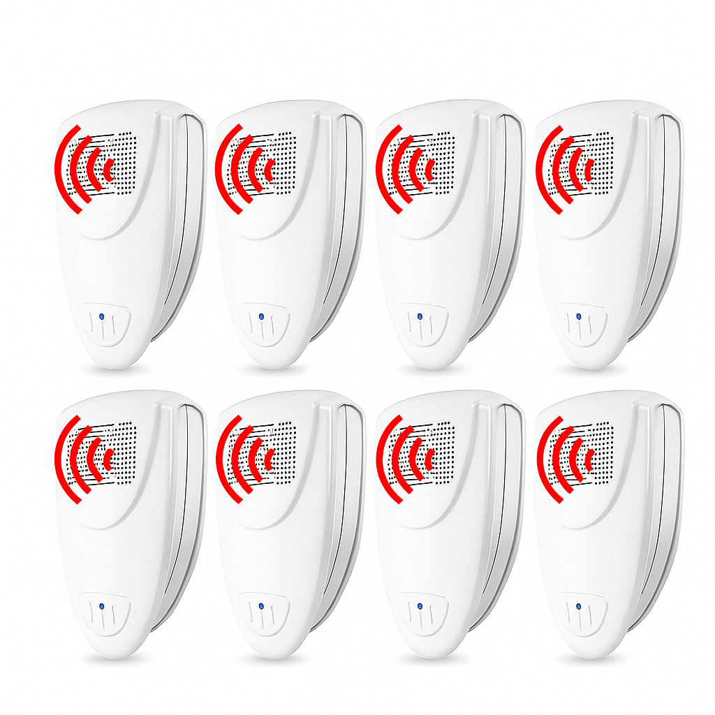 Repellente Ultrasonico per Cimici dei Letti - Efficace Contro Infestazioni - Dispositivo per Casa e Hotel-VISOTKI