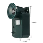 Repellente per animali a ultrasuoni cordless da esterno 5000 sqft 9V DC, sicuro per allontanare diversi animali-VISOTKI