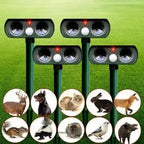 Repellente solare per animali parassiti a infrarossi - Dispositivo ecologico per giardino (1 unità)-VISOTKI