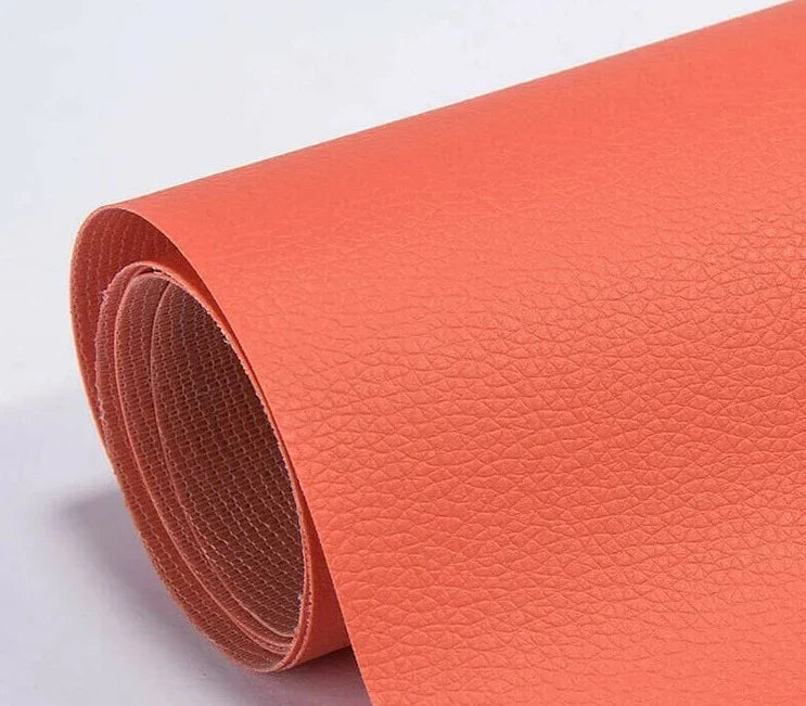 Rifinitore di Pelle Autoadesivo per Riparazione Divano - Materiale Resistente, Facile da Applicare, Tagliabile per Adattamento-VISOTKI