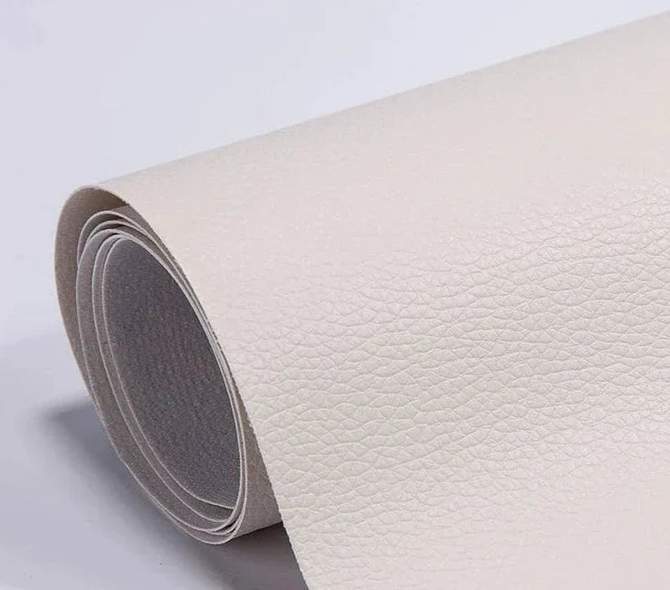 Rifinitore di Pelle Autoadesivo per Riparazione Divano - Materiale Resistente, Facile da Applicare, Tagliabile per Adattamento-VISOTKI
