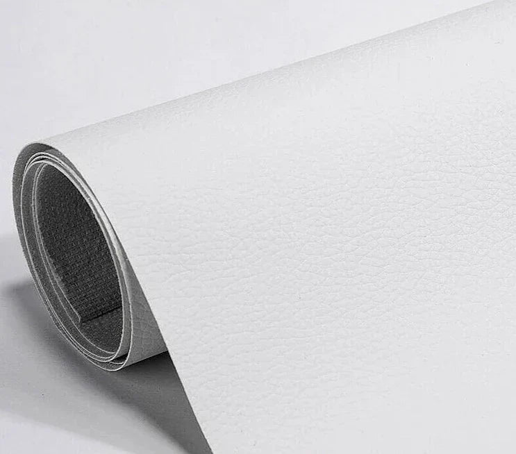Rifinitore di Pelle Autoadesivo per Riparazione Divano - Materiale Resistente, Facile da Applicare, Tagliabile per Adattamento-VISOTKI