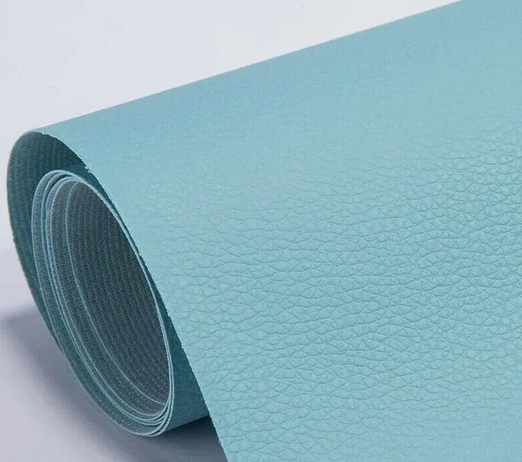Rifinitore di Pelle Autoadesivo per Riparazione Divano - Materiale Resistente, Facile da Applicare, Tagliabile per Adattamento-VISOTKI