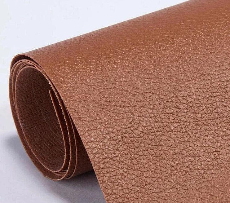 Rifinitore di Pelle Autoadesivo per Riparazione Divano - Materiale Resistente, Facile da Applicare, Tagliabile per Adattamento-VISOTKI