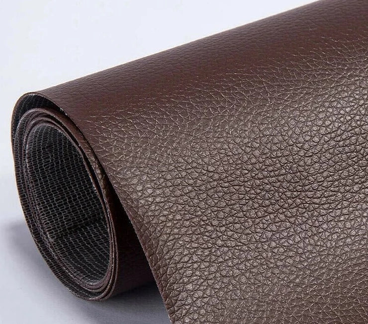 Rifinitore di Pelle Autoadesivo per Riparazione Divano - Materiale Resistente, Facile da Applicare, Tagliabile per Adattamento-VISOTKI
