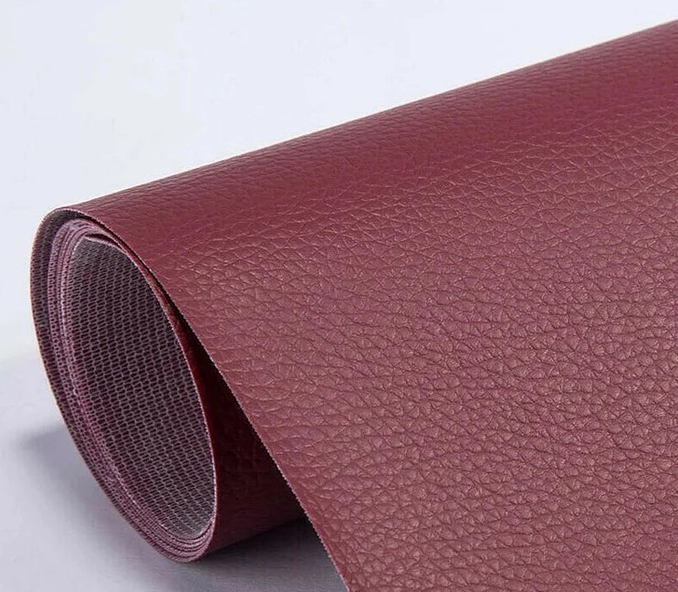 Rifinitore di Pelle Autoadesivo per Riparazione Divano - Materiale Resistente, Facile da Applicare, Tagliabile per Adattamento-VISOTKI