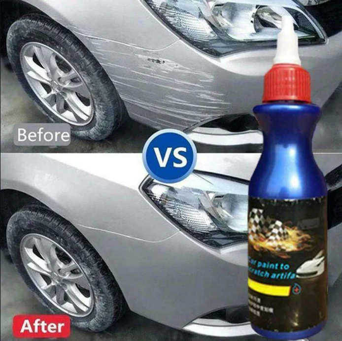 Rimuovi Graffi Auto - Riparazione Graffi Profondi - Prodotto per Manutenzione Auto - Soluzione Efficace per Carrozzeria-VISOTKI