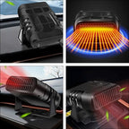 Riscaldatore Portatile per Auto 12V con Design Compatto e Facile da Usare per Comfort in Viaggio-VISOTKI