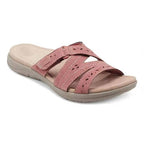 Sandali Ortopedici Donna in Pelle Confortevoli per Uso Quotidiano-VISOTKI