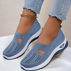 Scarpe Anziani Suola Morbida in Tessuto Traspirante per Comfort Quotidiano-VISOTKI
