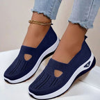 Scarpe Anziani Suola Morbida in Tessuto Traspirante per Comfort Quotidiano-VISOTKI
