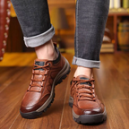 Scarpe Casual da Uomo Fatte a Mano con Supporto per Arco, Antiscivolo e Traspiranti-VISOTKI