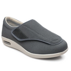 Scarpe Diabetiche Ampie in Tessuto Traspirante per Comfort Quotidiano e Piedi Gonfi-VISOTKI