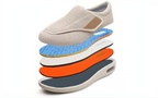 Scarpe Diabetiche Ampie in Tessuto Traspirante per Comfort e Supporto - Ideali per Piedi Gonfi-VISOTKI