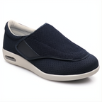 Scarpe Diabetiche Ampie in Tessuto Traspirante per Comfort e Supporto - Ideali per Piedi Gonfi-VISOTKI