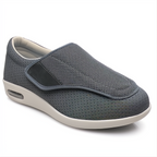 Scarpe Diabetiche Ampie in Tessuto Traspirante per Comfort e Supporto - Ideali per Piedi Gonfi-VISOTKI
