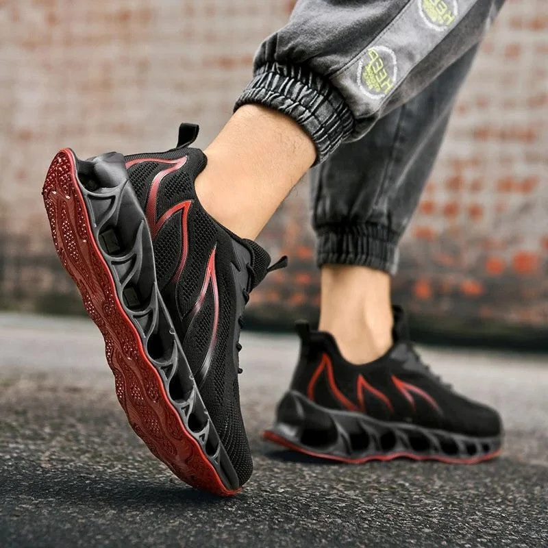 Scarpe Ortopediche Uomo in Mesh Traspirante per Camminare e Correre - Comfort e Supporto-VISOTKI