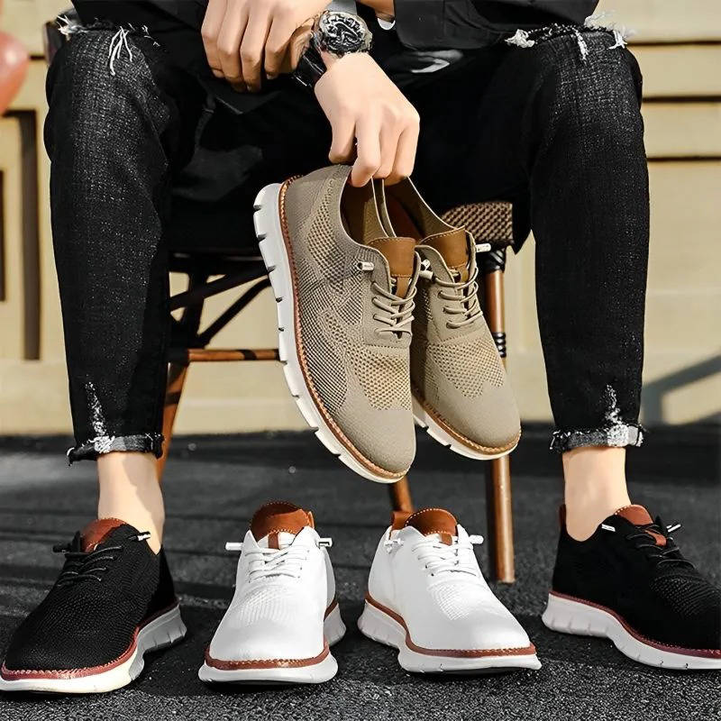 Scarpe Urban Confortevoli in Tessuto Traspirante per Tempo Libero e Attività Quotidiane-VISOTKI