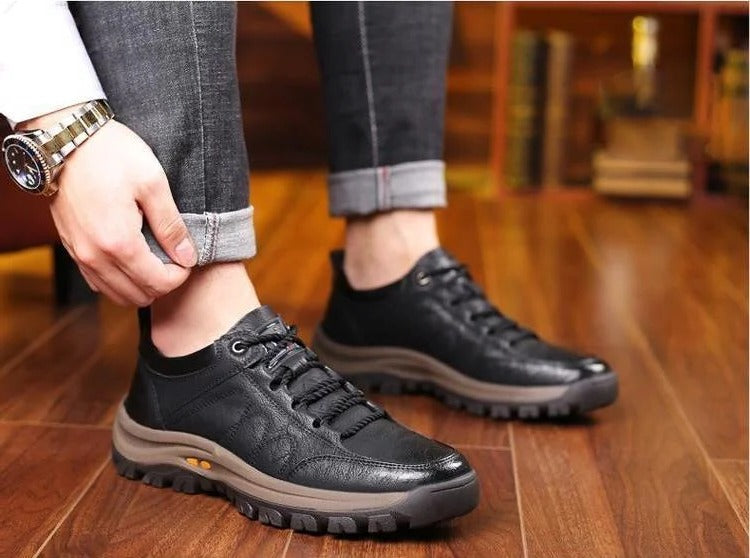 Scarpe casual da uomo traspiranti con supporto dell'arco e suola antiscivolo per uso quotidiano-VISOTKI
