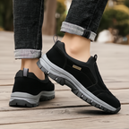 Scarpe da Trekking Ortopediche in Pelle Impermeabile per Escursionismo e Attività Outdoor, Comfort e Supporto per Piedi-VISOTKI