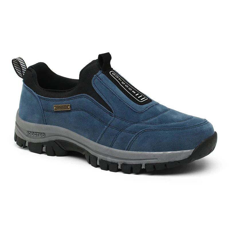 Scarpe da Trekking Ortopediche in Pelle Impermeabile per Escursionismo e Attività Outdoor-VISOTKI