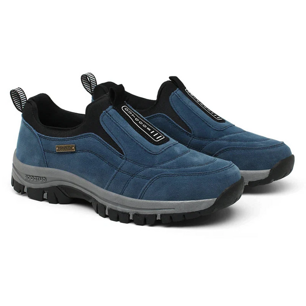 Scarpe da Trekking Ortopediche in Pelle Impermeabile per Escursionismo e Attività Outdoor-VISOTKI