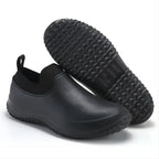 Scarpe da lavoro impermeabili Slip-On in materiale resistente per uso professionale e quotidiano-VISOTKI