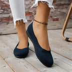 Scarpe ortopediche Slip-On in tessuto traspirante per comfort quotidiano e supporto plantare-VISOTKI