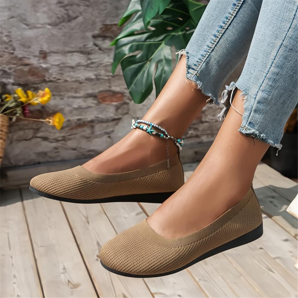 Scarpe ortopediche Slip-On in tessuto traspirante per comfort quotidiano e supporto plantare-VISOTKI
