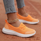 Scarpe ortopediche da donna in rete con suola morbida per comfort quotidiano e supporto durante la camminata-VISOTKI