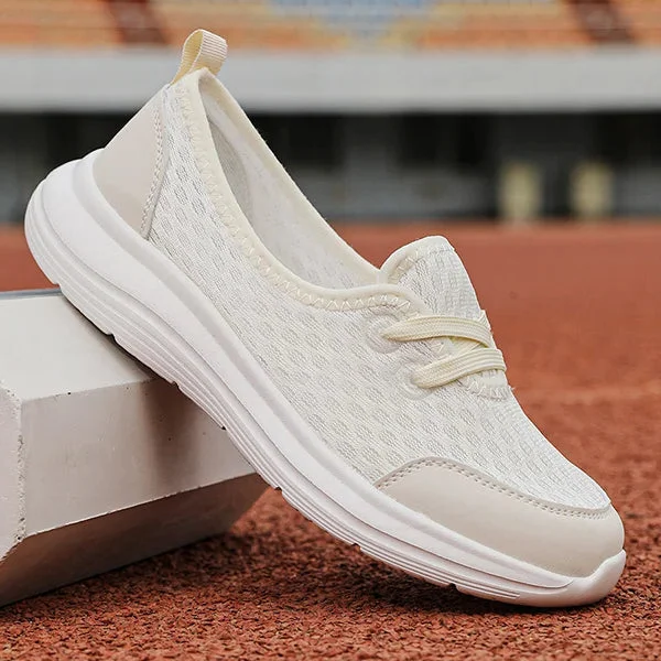 Scarpe ortopediche da donna in rete con suola morbida per comfort quotidiano e supporto durante la camminata-VISOTKI