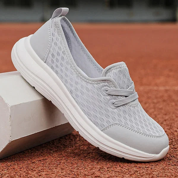 Scarpe ortopediche da donna in rete con suola morbida per comfort quotidiano e supporto durante la camminata-VISOTKI