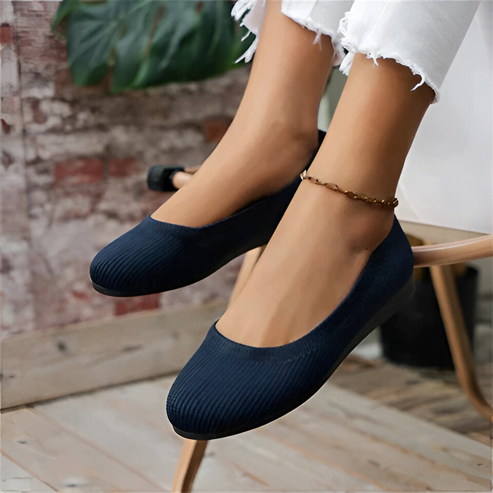 Scarpe ortopediche slip-on in materiale traspirante per comfort quotidiano - Modello pratico e versatile-VISOTKI